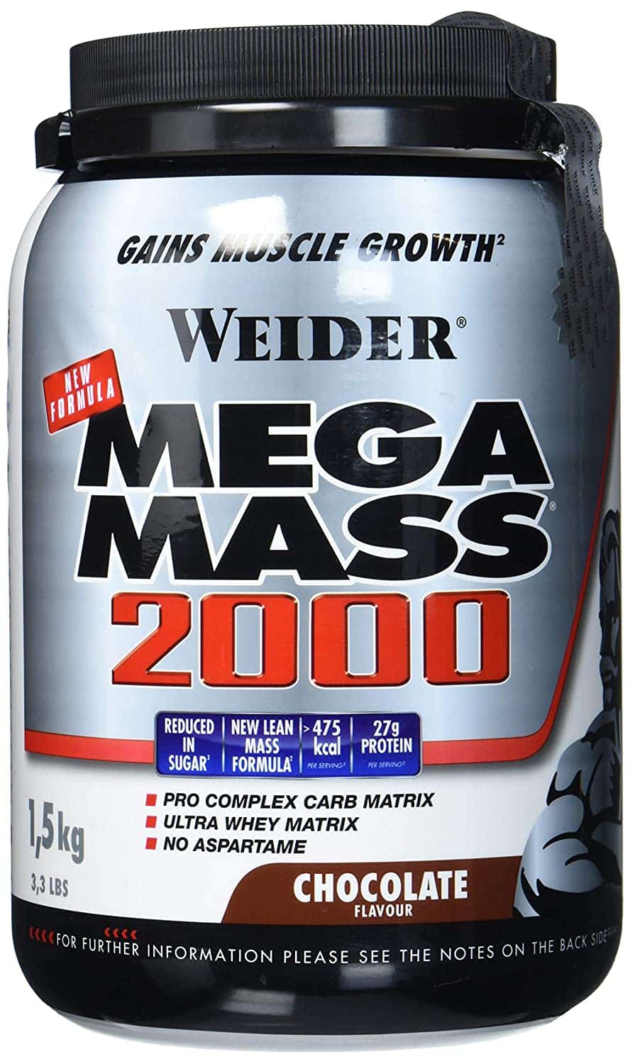 Weider Weight Gainer Mega Mass 2000 Test/Erfahrung