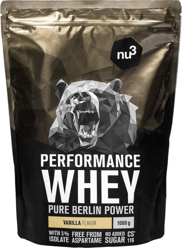 nu3 Performance Whey Protein Pulver