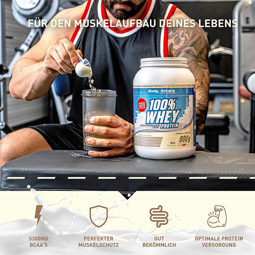 Body Attack - 100% Whey Protein Bulletpoints noch mehr