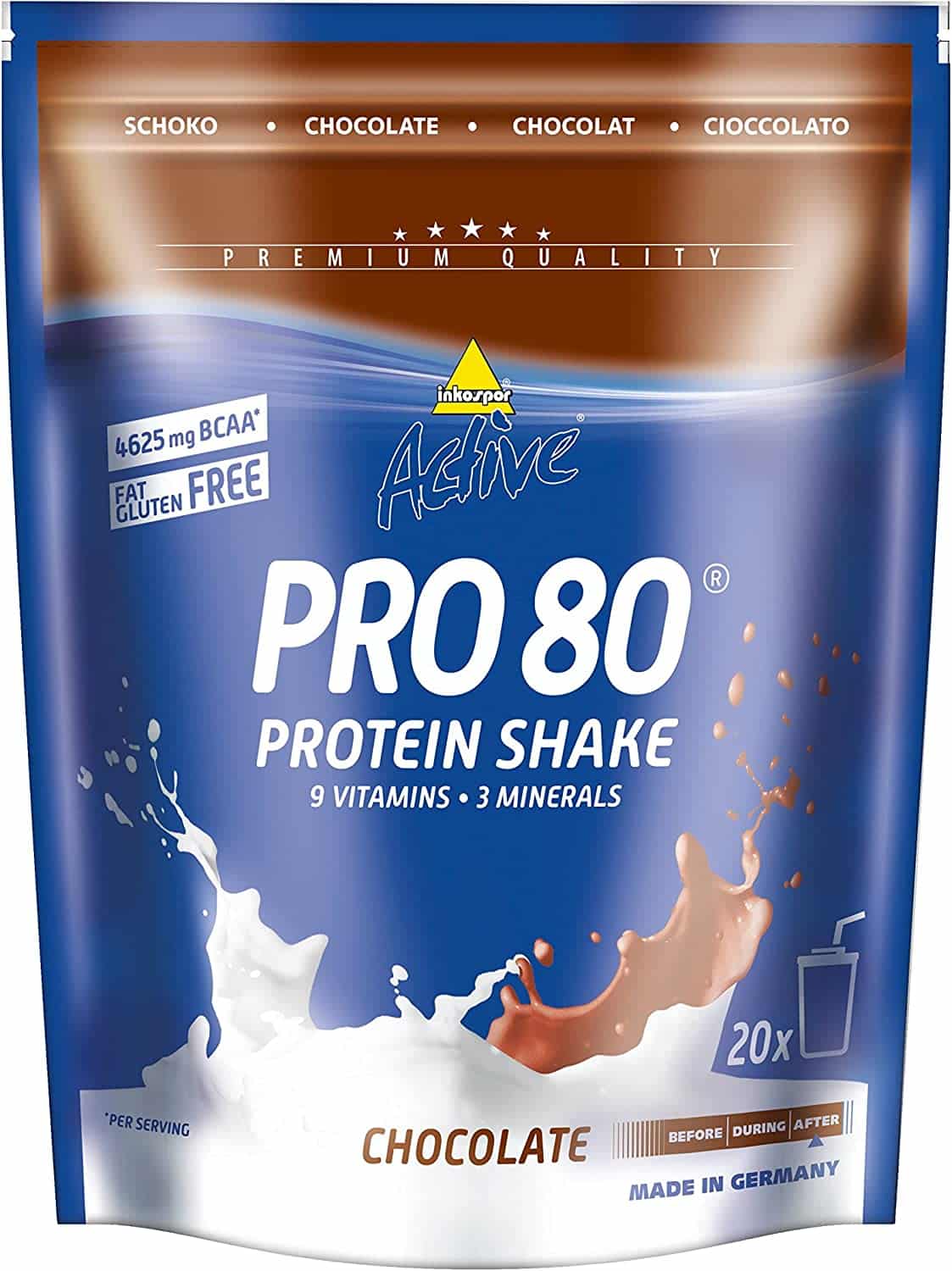 Inkospor Active Pro 80 Protein Shake Schokolade