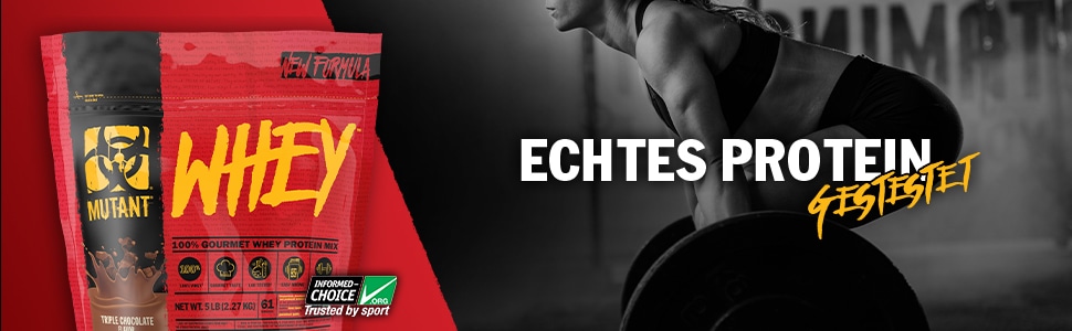 Mutant Whey echtes Protein