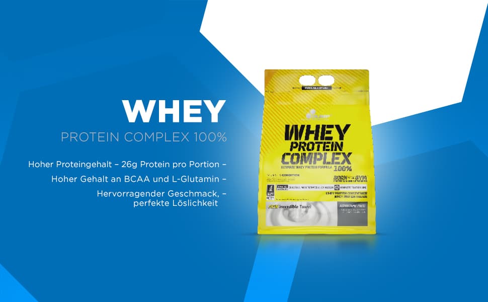 Olimp Whey Protein Complex 100% Infografik