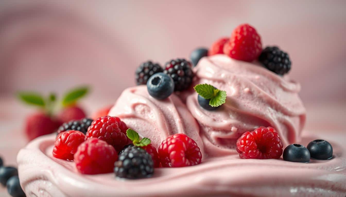 Beeren-Kokos-Nicecream - Genuss ohne Reue