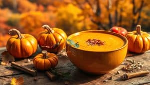 Feurige Fitness - Kürbissuppe mit Chili dein herbstlicher Workout-Booster
