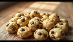 Gesunde Cookie Dough Bites der perfekte Snack für Zwischendurch