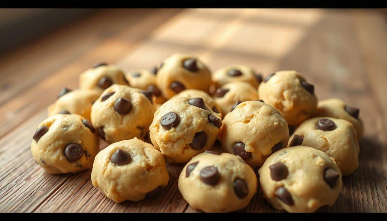 Gesunde Cookie Dough Bites der perfekte Snack für Zwischendurch