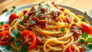 Gesunde Spaghetti Carbonara Rezept