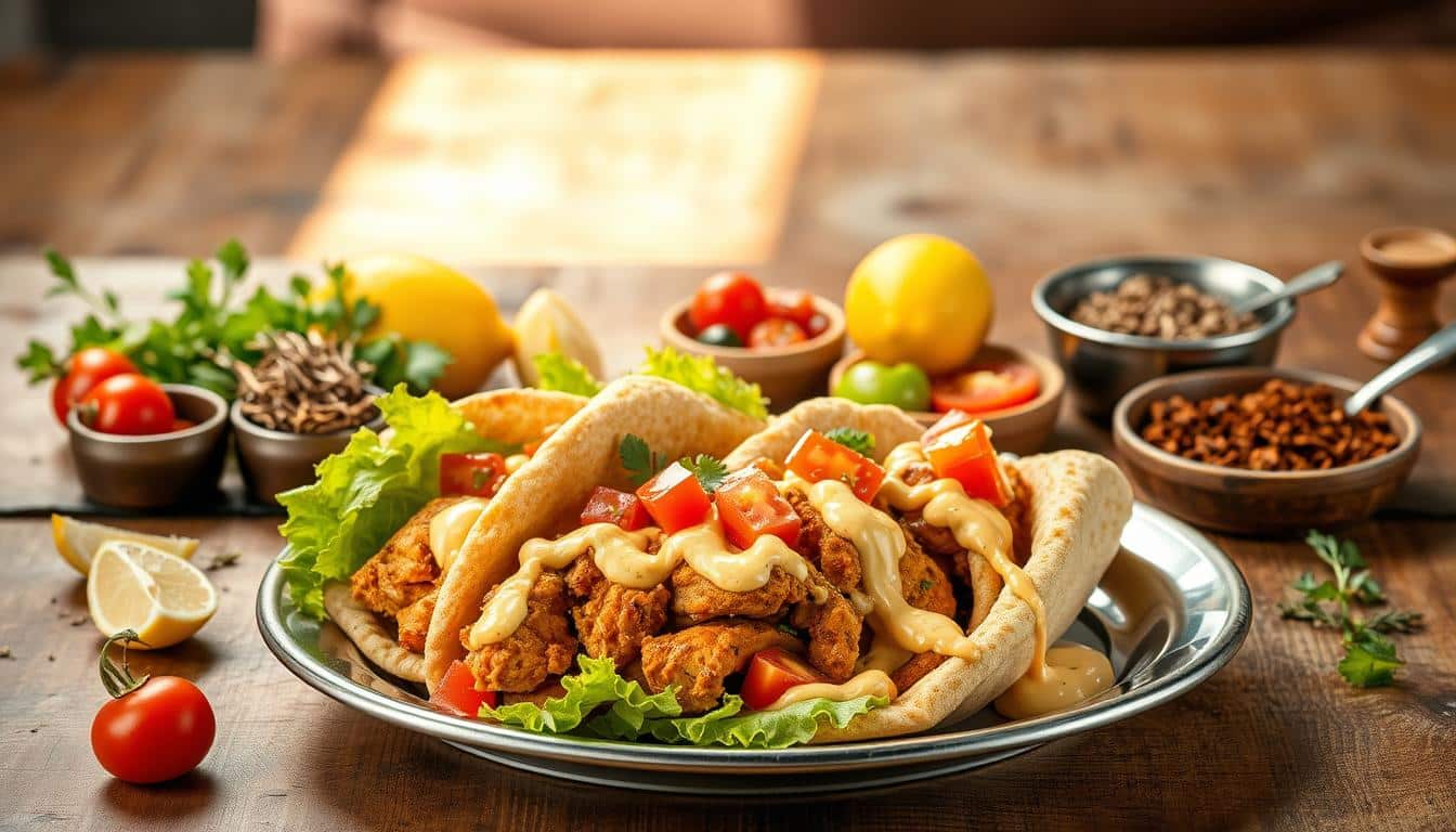 Hähnchen Curry Gyros der perfekte Protein-Kick