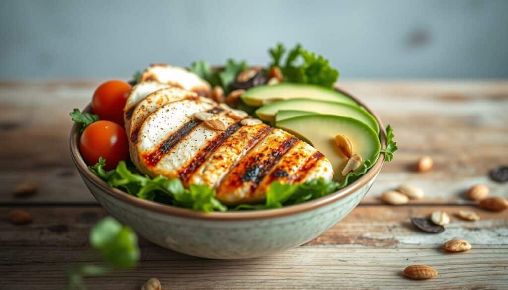 Hähnchen Low Carb & High Protein Bowl