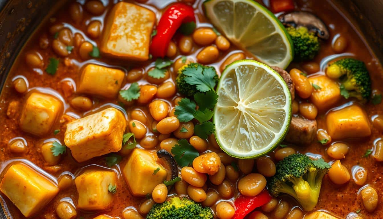 High-Protein Gemüse Curry – Lecker, vegan & proteinreich!