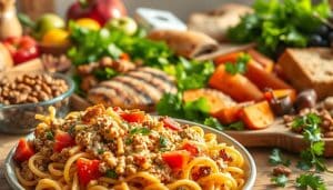 High Protein Nudelauflauf Rezept