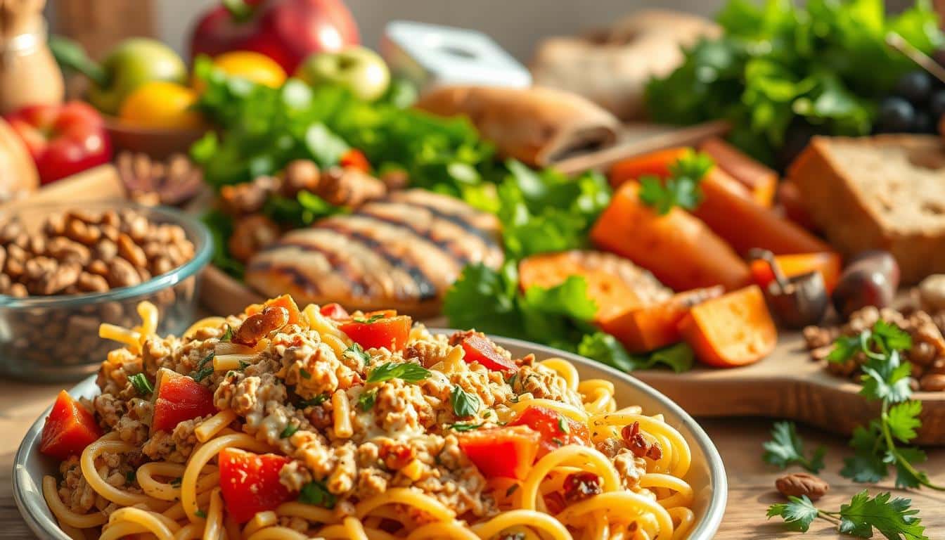 High Protein Nudelauflauf Rezept
