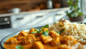 High Protein Puten Curry einfaches Rezept