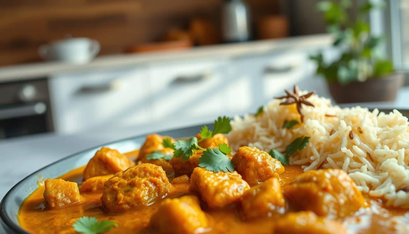 High Protein Puten Curry einfaches Rezept