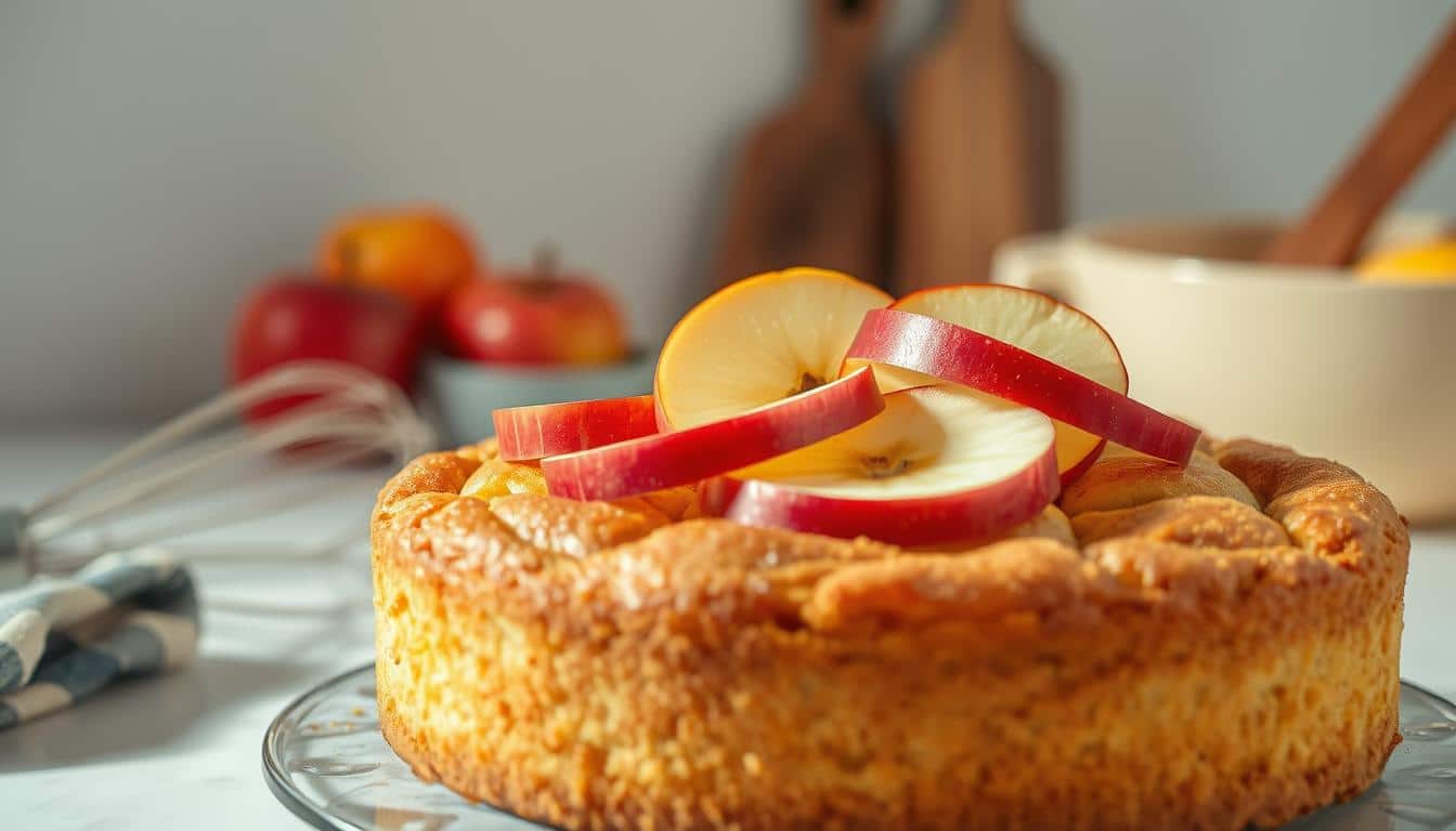 Low Carb Apfelkuchen einfaches Rezept