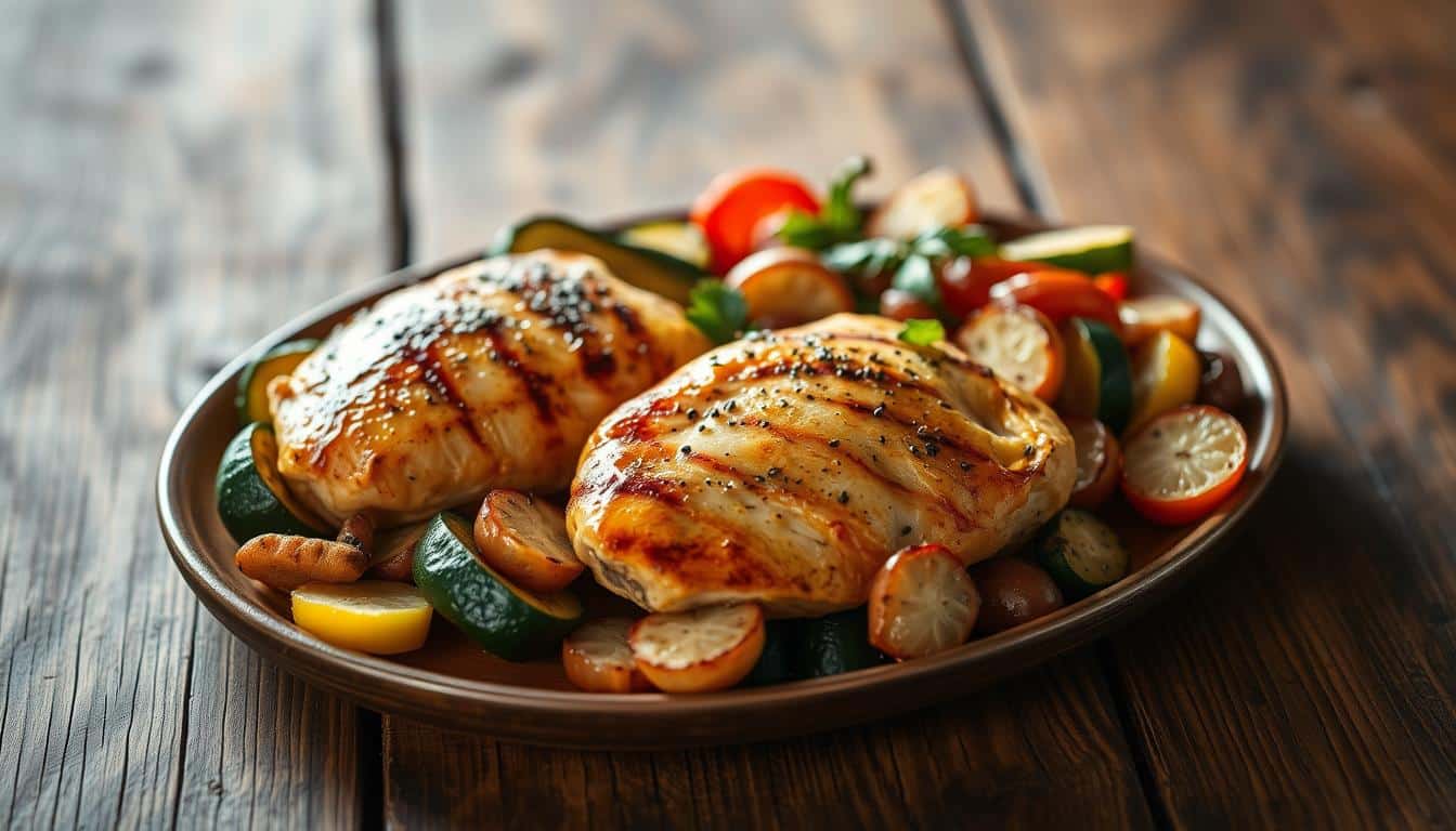 Low Carb Hähnchen Rezeptr - perfekt zum Abnehmen