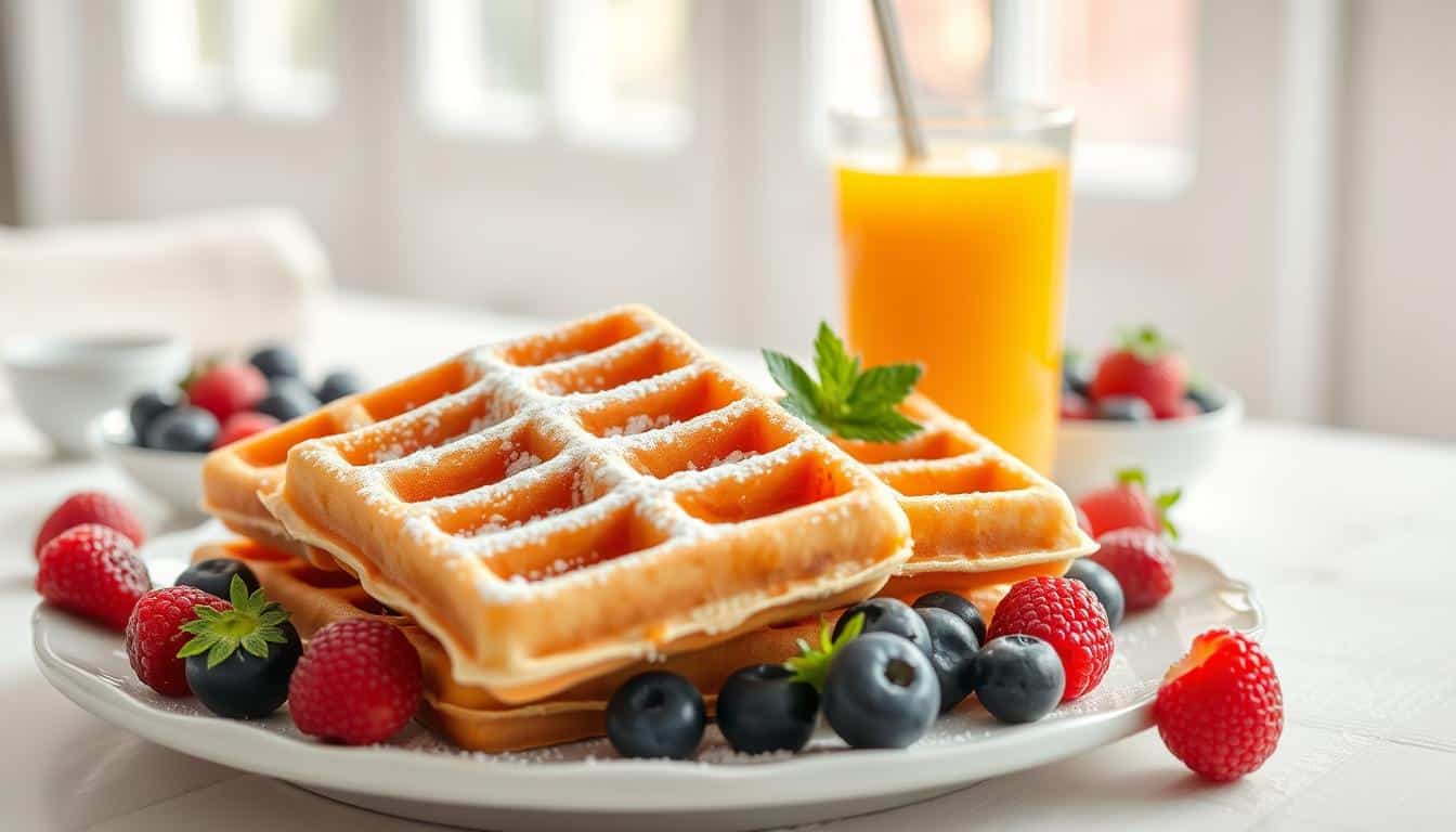 Low-Carb Waffeln das perfekte Frühstück für Fitness-Fans
