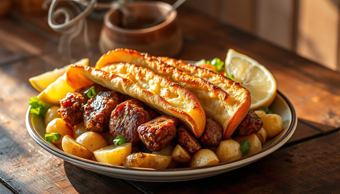 Ofen Gyros mit Kartoffeln - Einfach, Lecker und Gesund!