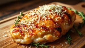 Parmesan-Hähnchen - Low Carb Rezept für den Muskelaufbau