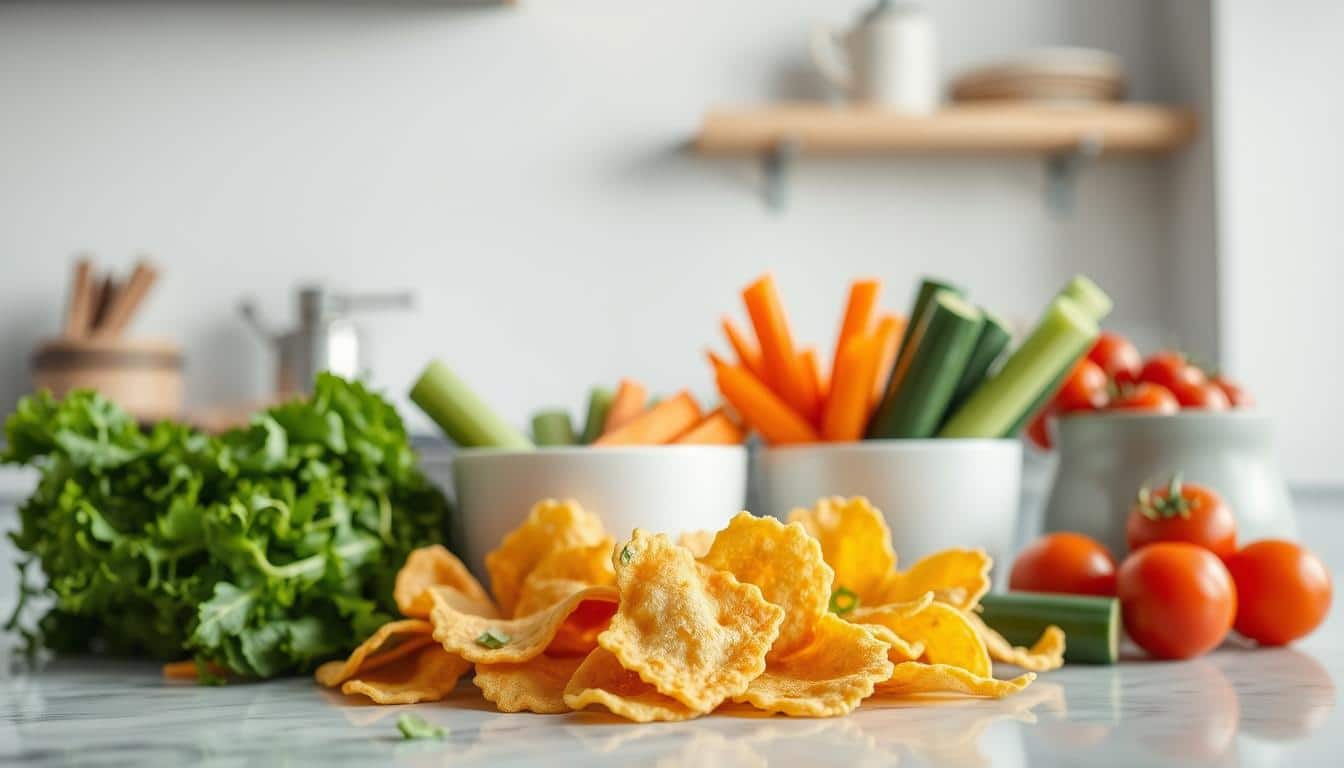 Pasta Chips der perfekte Crunch für Deine Fitnessküche