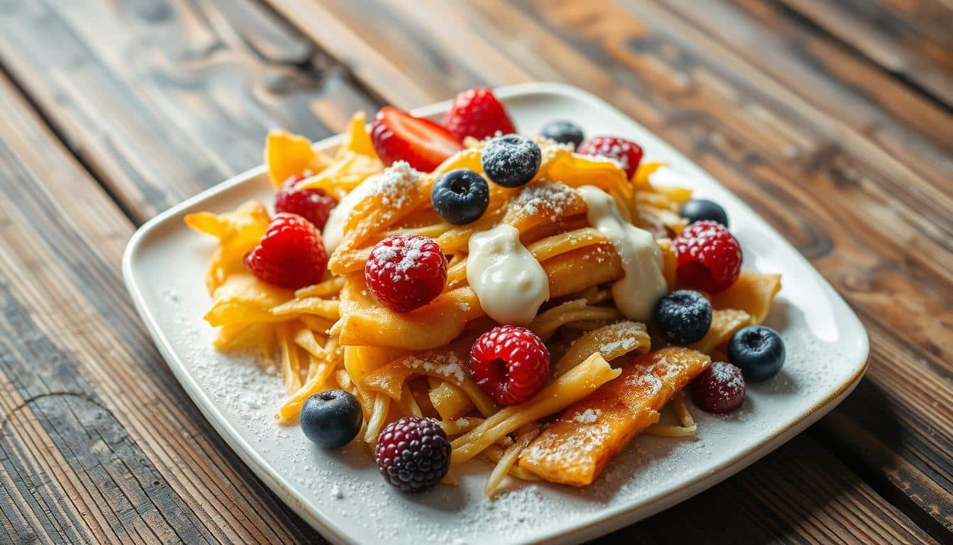 Protein Kaiserschmarrn - Rezept für die Low Carb Eiweißbombe