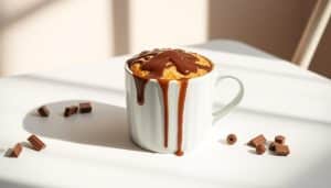 Protein-Mug-Cake mit Tasty Whey Schokolade der perfekte Post-Workout-Snack
