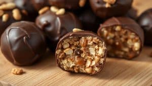 Protein-Snickers-Bites – gesunder Süßhunger-Killer ohne Backen