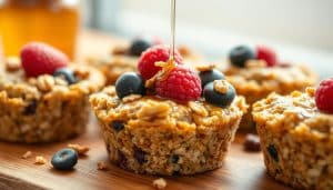 Proteinreiche Baked Oatmeal Cups dein perfekter Fitness-Snack für unterwegs