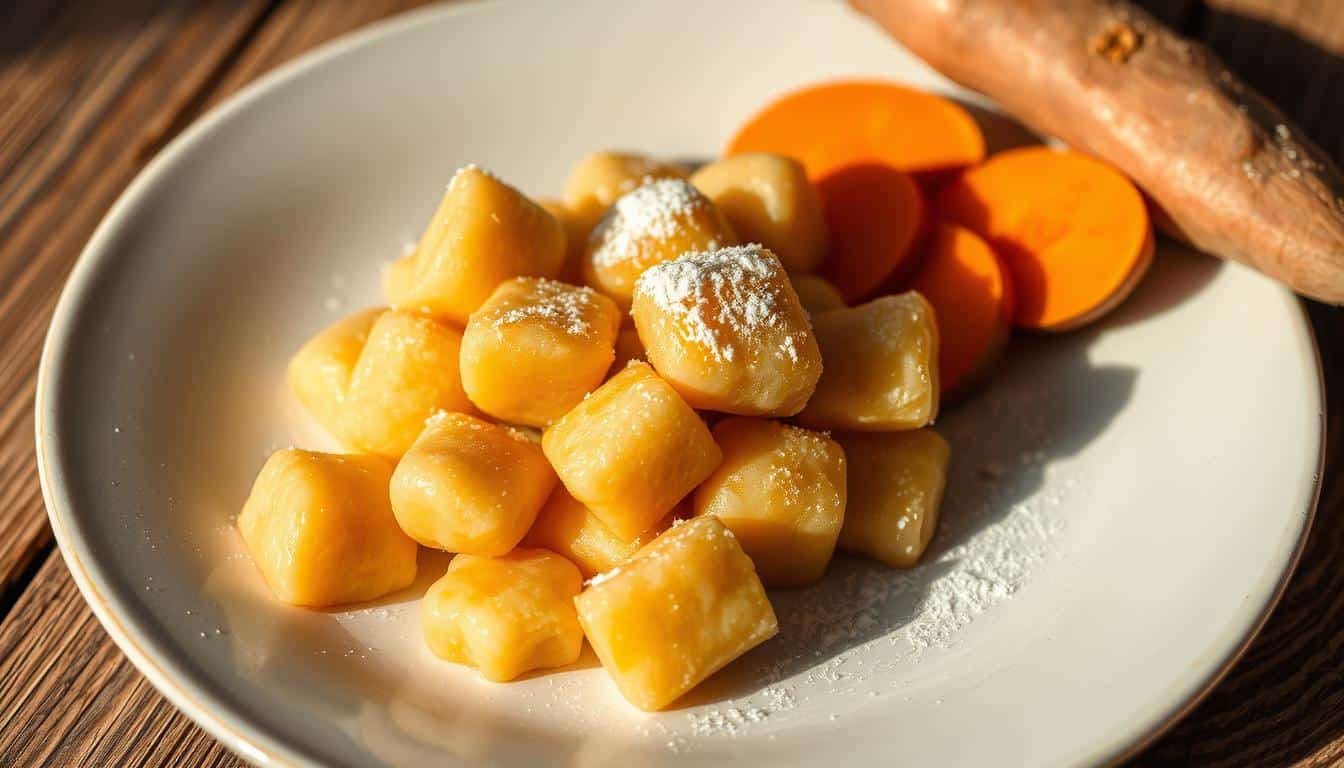 Proteinreiche Süßkartoffel-Gnocchi die gesunde Fitness-Alternative