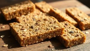 Proteinriegel ohne Eiweißpulver und Zucker