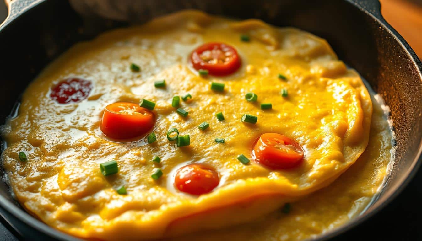Rezept für ein High Protein Omelette