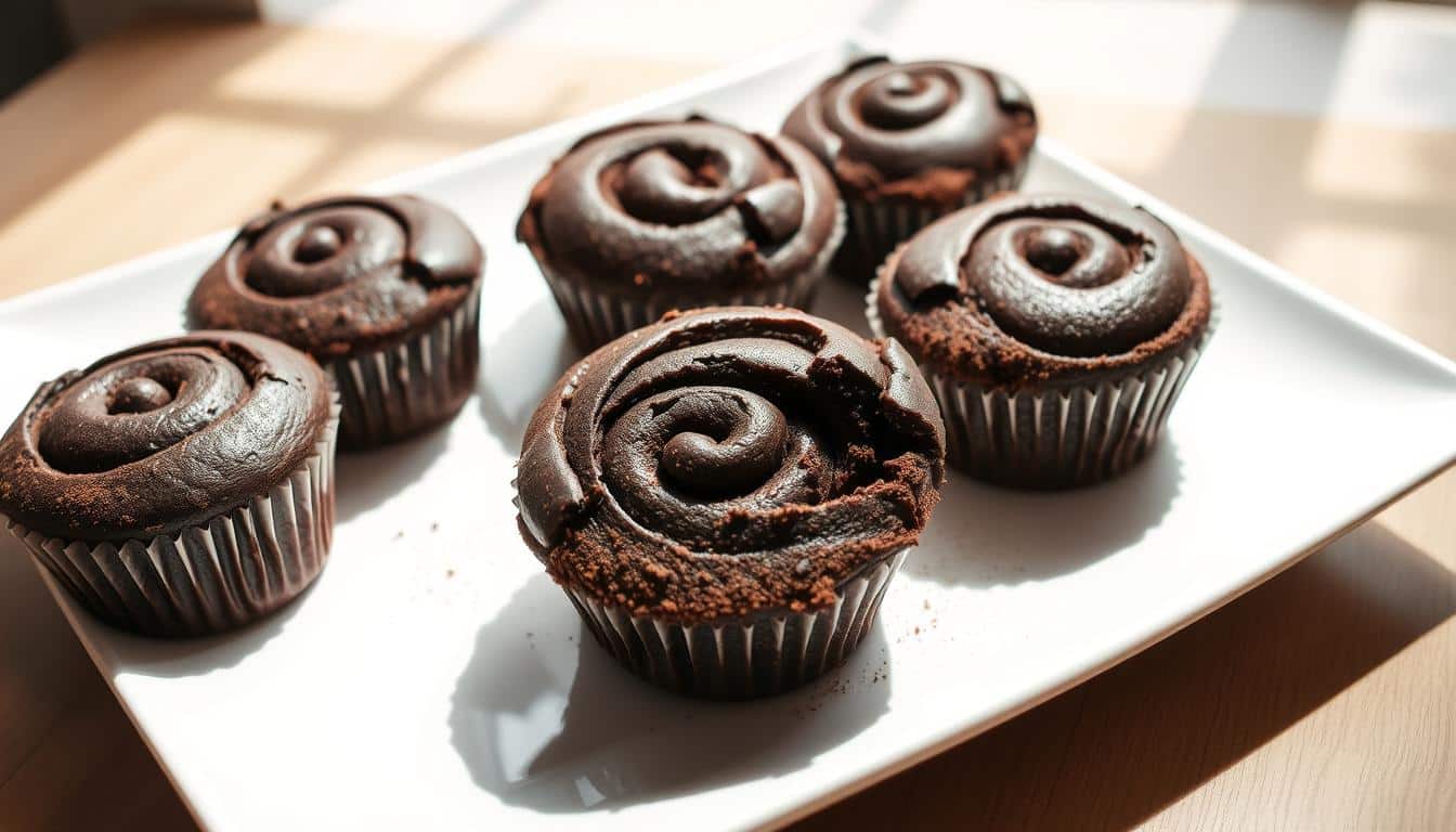 Saftige Low Carb Schoko Muffins Rezept