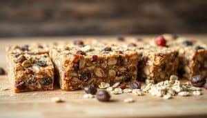 Selbstgemachte Proteinriegel mit Tasty Whey dein Snack für unterwegs!