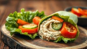 Sommerwraps mit Hummus der perfekte Fitness-Snack für dein Training