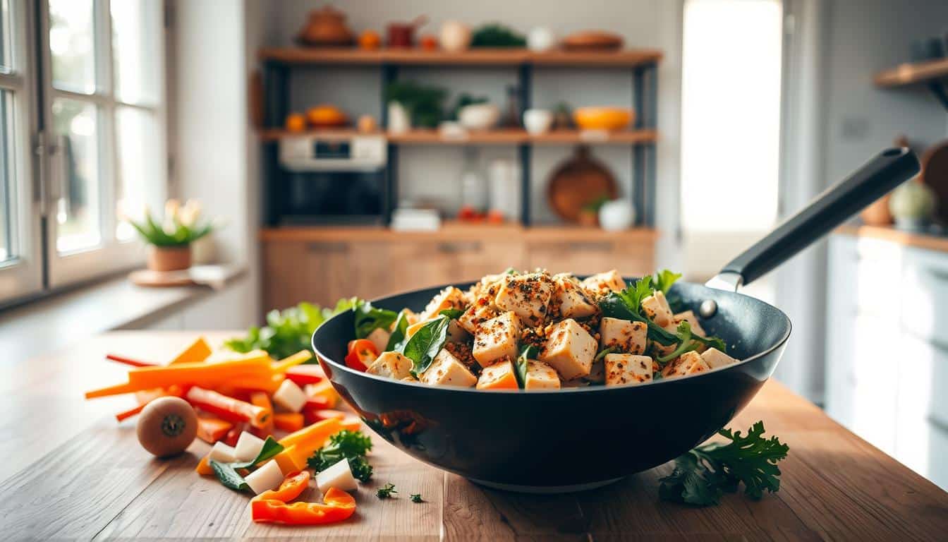 Tofu-Stir-Fry ein gesundes und leckeres Abendessen