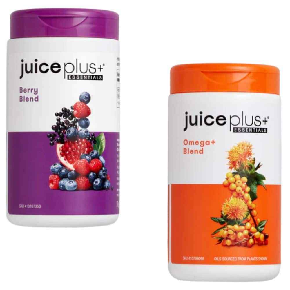 Juice Plus+ Beeren- und Omega+ Auslese Kapseln