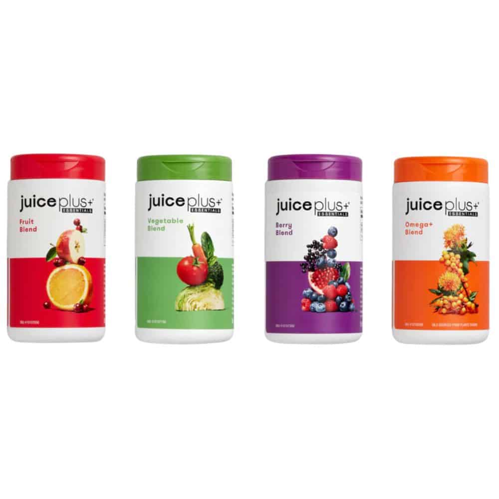 Juice Plus+ Obst-, Gemüse-, Beeren- & Omega+ Auslese Kapseln