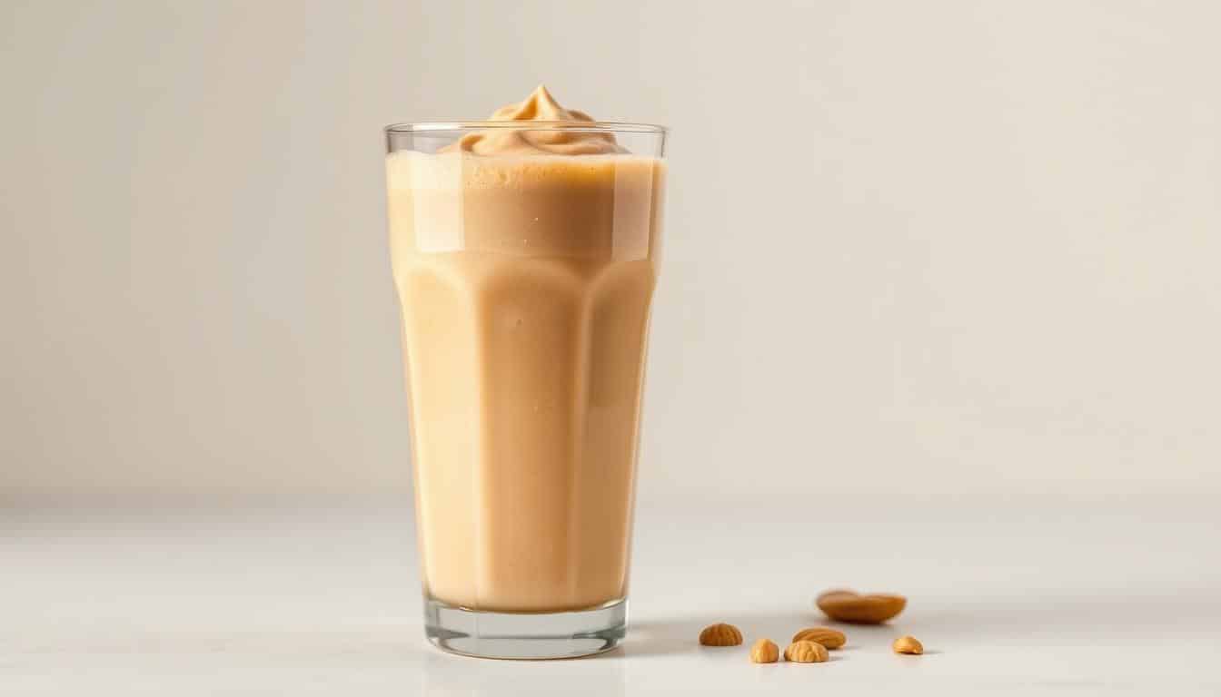 Erdnussbutter-Protein-Powershake - Zuckerfreies Fitness-Food