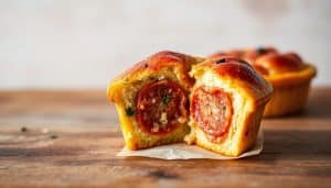 Low Carb Pizza Muffins - Deftig ohne schlechtes Gewissen