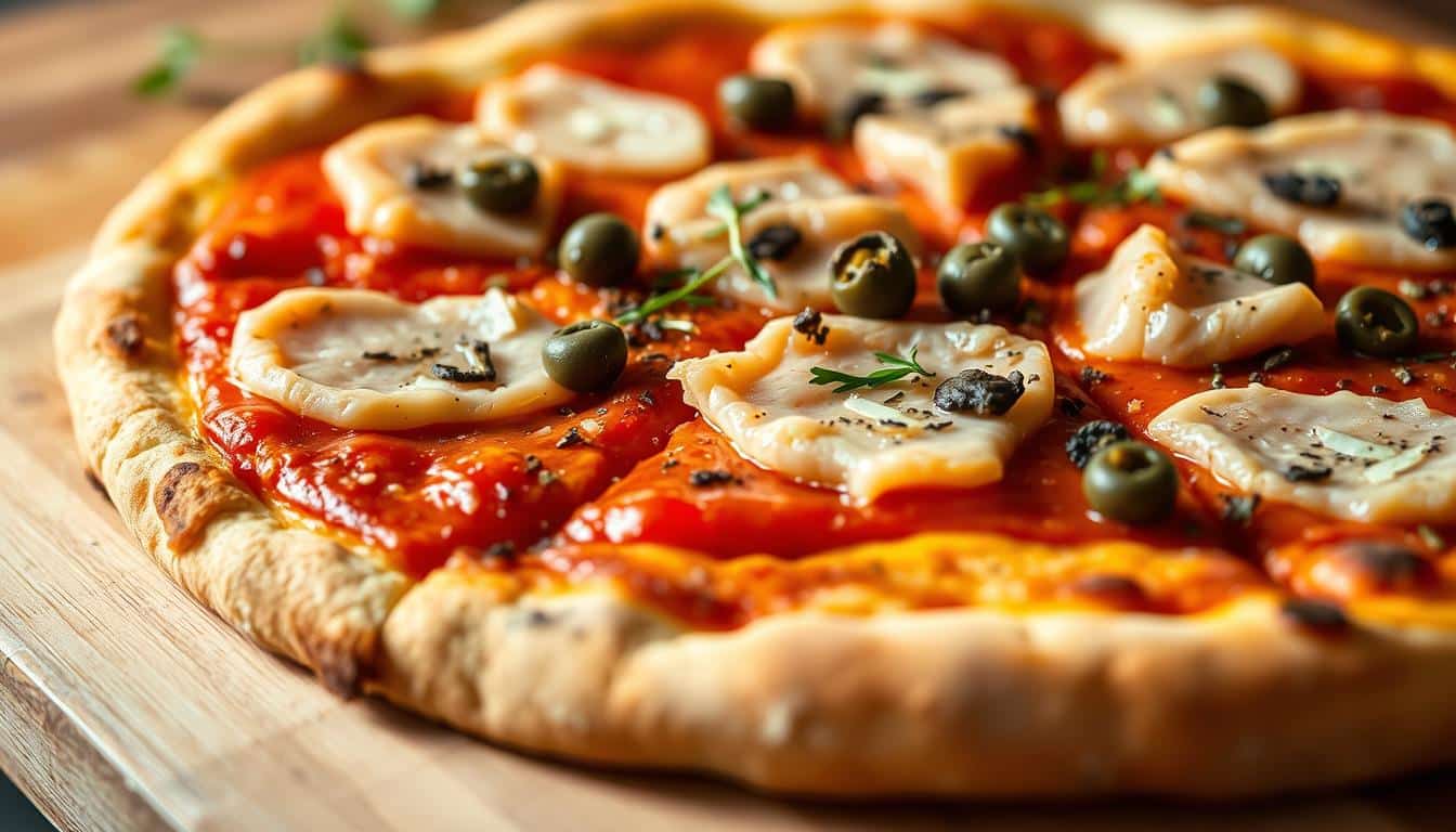 Low Carb Thunfischpizza - Kohlenhydratarm genießen