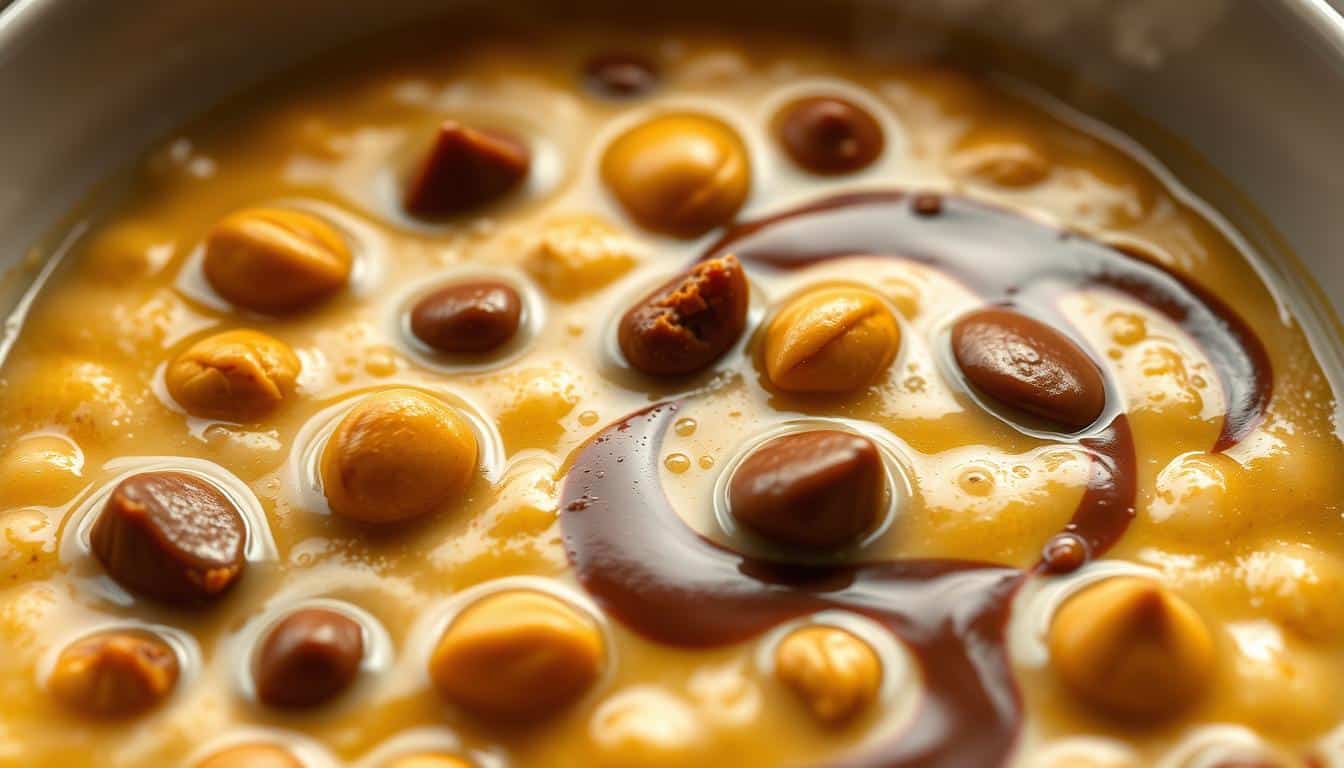 Snickers Porridge - Crunchy Peanut-Protein-Bombe
