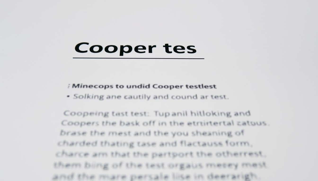Was ist der Cooper-Test?