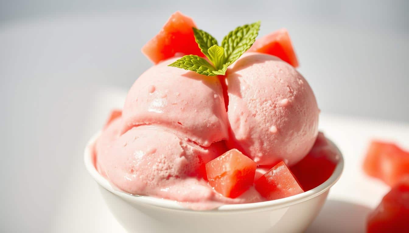 Wassermelonen-Eis - Erfrischende Nicecream