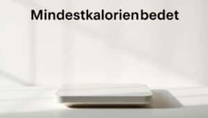 Richtig Diäten - der Mindestkalorienbedarf