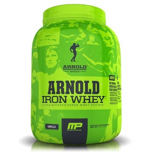 Arnold Schwarzenegger Series /Musclepharm Iron Whey Test 1