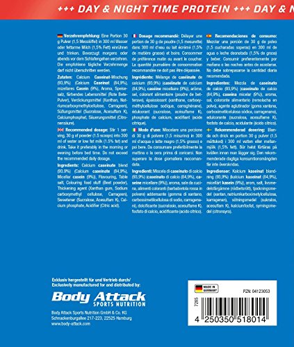 Body Attack 100% Casein Protein Test 3