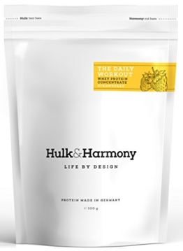Hulk&Harmony Whey Protein Test 1