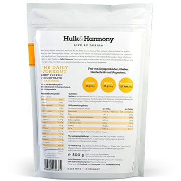Hulk&Harmony Whey Protein Test 5