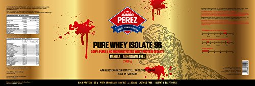 Pure Whey Protein Isolate 96 Test 5